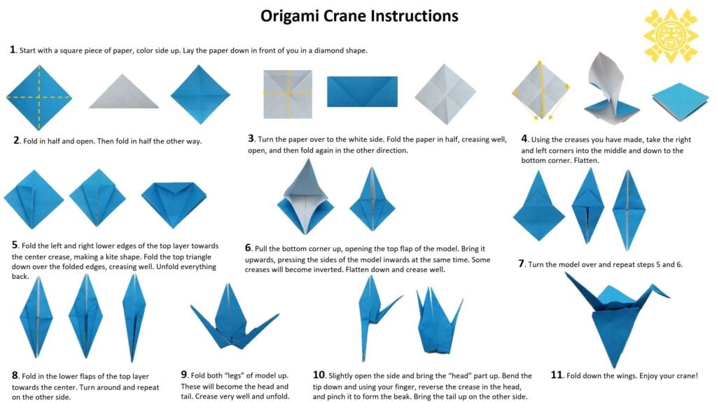 How to Make a Paper Crane : 16 Steps (with Pictures) - Instructables