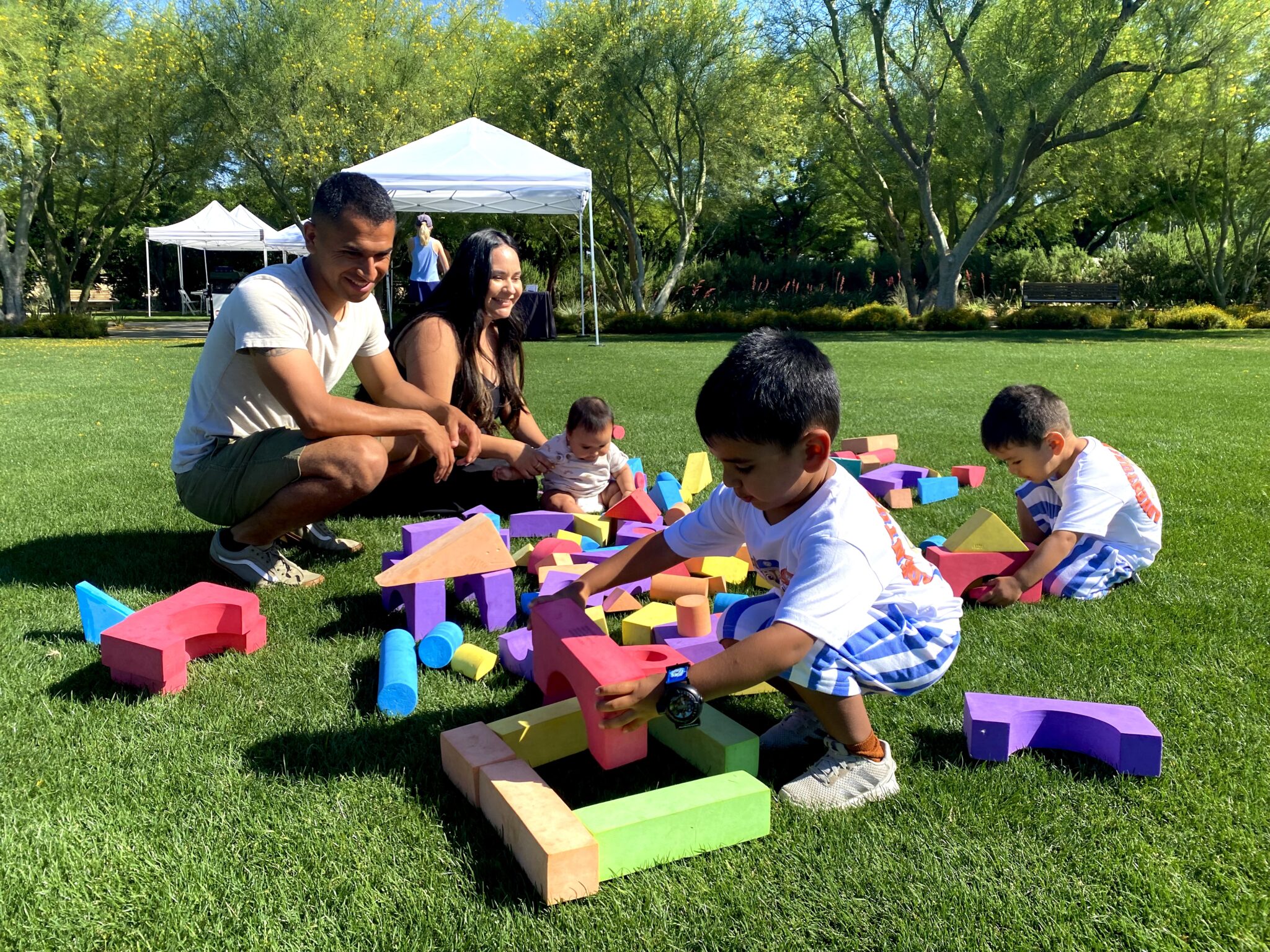 Blue Star Families find joy in a special Family Day at Sunnylands
